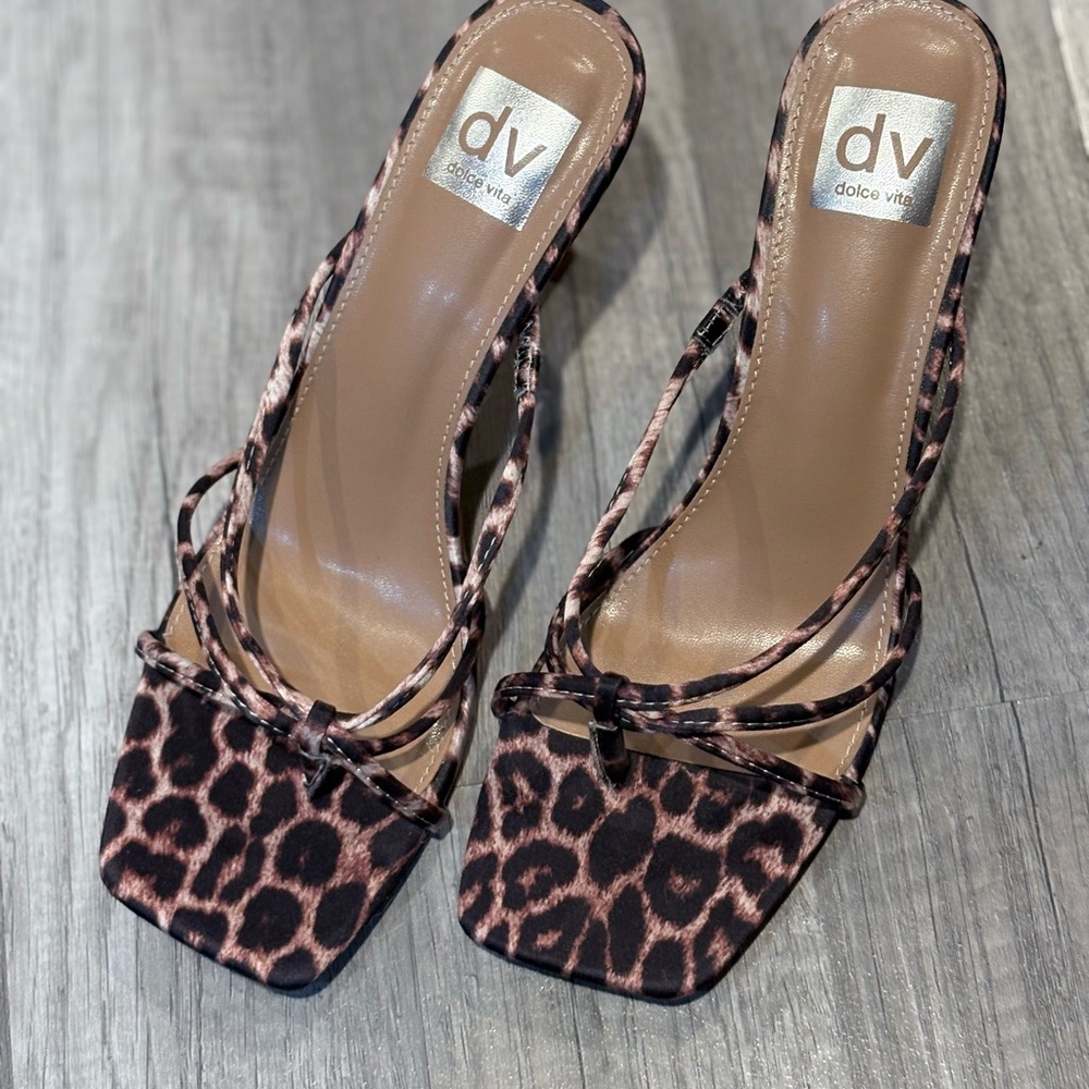 Dolce Vita Animal Print Heels